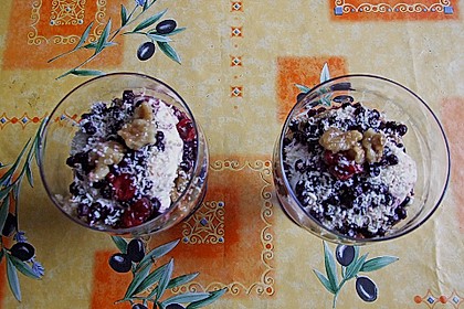 Belgische Heidelbeer - Mascarpone - Quarkcreme 1