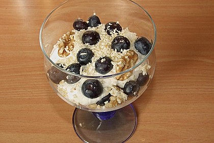 Belgische Heidelbeer - Mascarpone - Quarkcreme 2