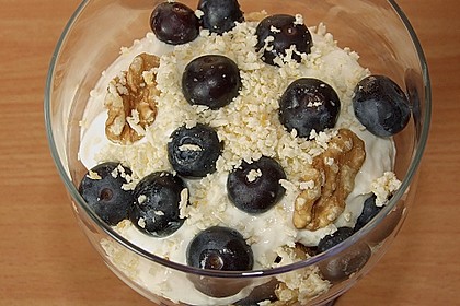 Belgische Heidelbeer - Mascarpone - Quarkcreme 3
