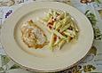 H&auml;hnchenschnitzel in Parmesanh&uuml;lle