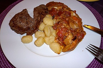 Gnocchi mit w&uuml;rziger Steinpilzsauce 2