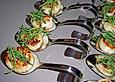 Jakobsmuscheln mit Quellersalat