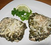 Fischfilet mit Zitronenspinat (Bild)