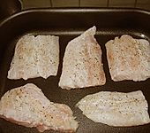Fischfilet mit Zitronenspinat (Bild)