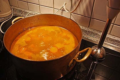 Karotten - Ingwer - Suppe 1