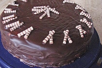 Schoko - Orangen Torte 1