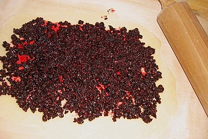 Aronia - Marzipan Rolle 1
