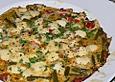 Omelette mit Bohnen