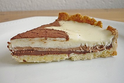 Tarte aux trois chocolats 1