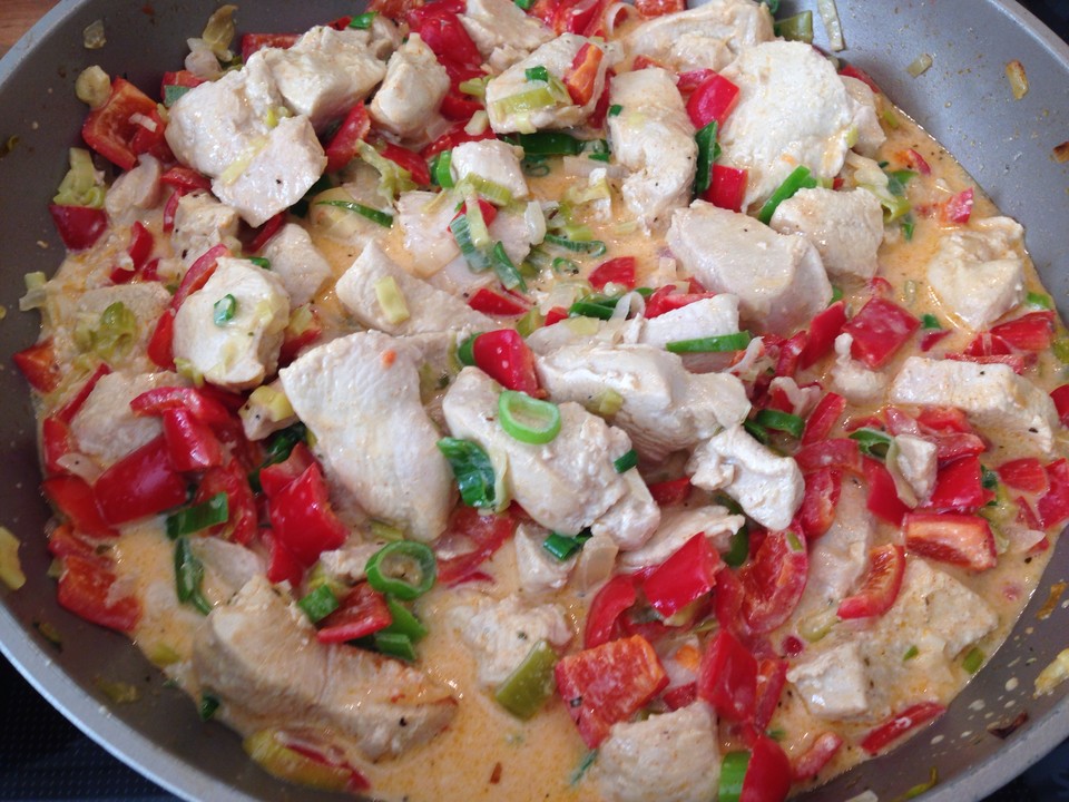 Paprikapfanne mit Putenbrustfilet (Rezept mit Bild) | Chefkoch.de