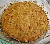 Schinken - Haferflocken Auflauf mit Tomatensauce (Bild)