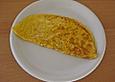 Omelette natur auf franz&ouml;sische Art
