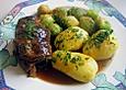 Rinderrouladen mit Rosenkohl