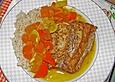 Red Snapper mit Paprikaragout
