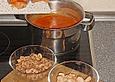 Nudelauflauf mit Lachs und Krabben