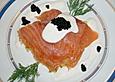 Reibekuchen mit R&auml;ucherlachs
