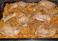 Brath&auml;hnchen mit S&uuml;&szlig;kartoffeln und Butternut K&uuml;rbis