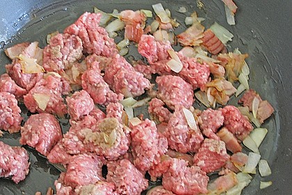 Hackpfanne mit Chicoree und Austernpilzen 1