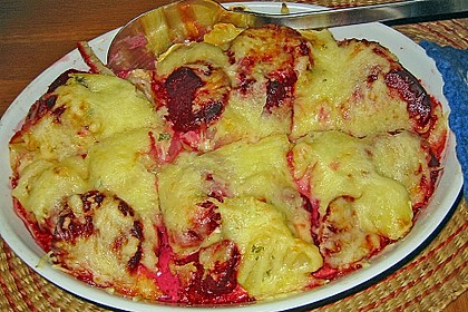 Kartoffel - Rote Bete - Auflauf 1