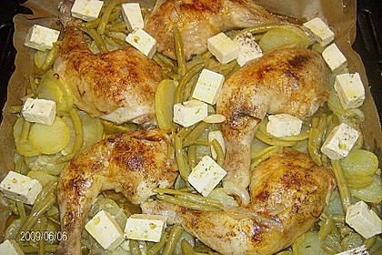 Griechische H&auml;hnchenpfanne 11