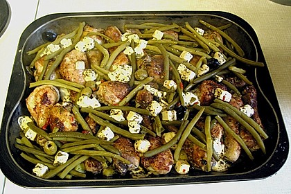 Griechische H&auml;hnchenpfanne 1