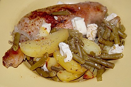 Griechische H&auml;hnchenpfanne 19