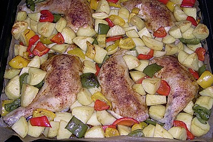 Griechische H&auml;hnchenpfanne 22