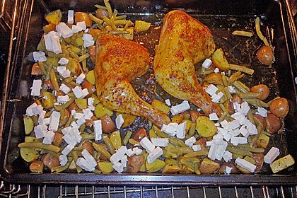 Griechische H&auml;hnchenpfanne 25