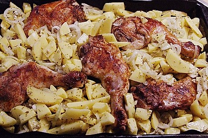 Griechische H&auml;hnchenpfanne 28