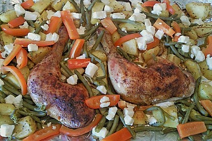 Griechische H&auml;hnchenpfanne 31