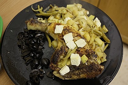 Griechische H&auml;hnchenpfanne 33
