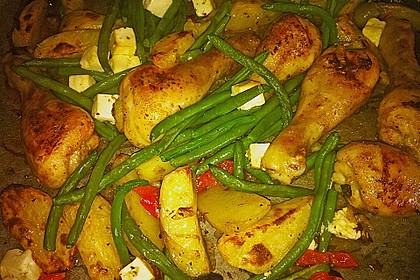 Griechische H&auml;hnchenpfanne 34