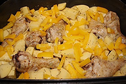Griechische H&auml;hnchenpfanne 38