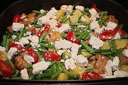 Griechische H&auml;hnchenpfanne 39