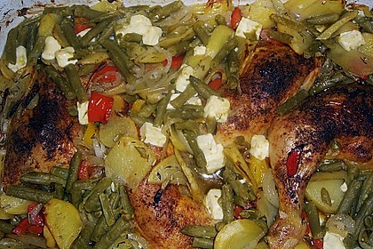 Griechische H&auml;hnchenpfanne 43