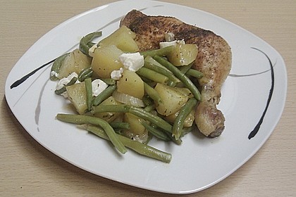 Griechische H&auml;hnchenpfanne 45