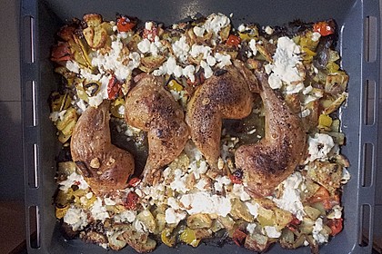 Griechische H&auml;hnchenpfanne 46