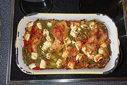 Griechische H&auml;hnchenpfanne 52