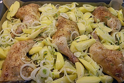 Griechische H&auml;hnchenpfanne 53