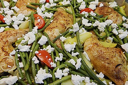Griechische H&auml;hnchenpfanne 54