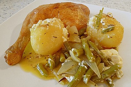Griechische H&auml;hnchenpfanne 56