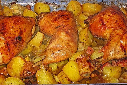 Griechische H&auml;hnchenpfanne 59
