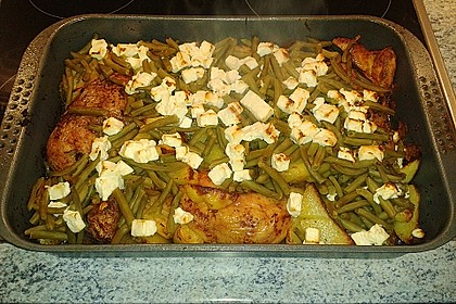 Griechische H&auml;hnchenpfanne 60