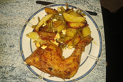 Griechische H&auml;hnchenpfanne 61