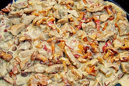 Putengeschnetzeltes in Pfifferlingsrahm 1
