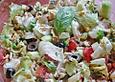 Eisbergsalat mit Schafsk&auml;se