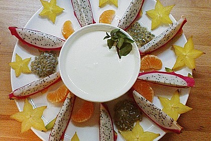 Obstsalat mit Mascarponesauce 2