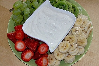 Obstsalat mit Mascarponesauce 5