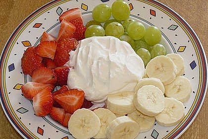 Obstsalat mit Mascarponesauce 6