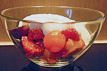 Obstsalat mit Mascarponesauce 1